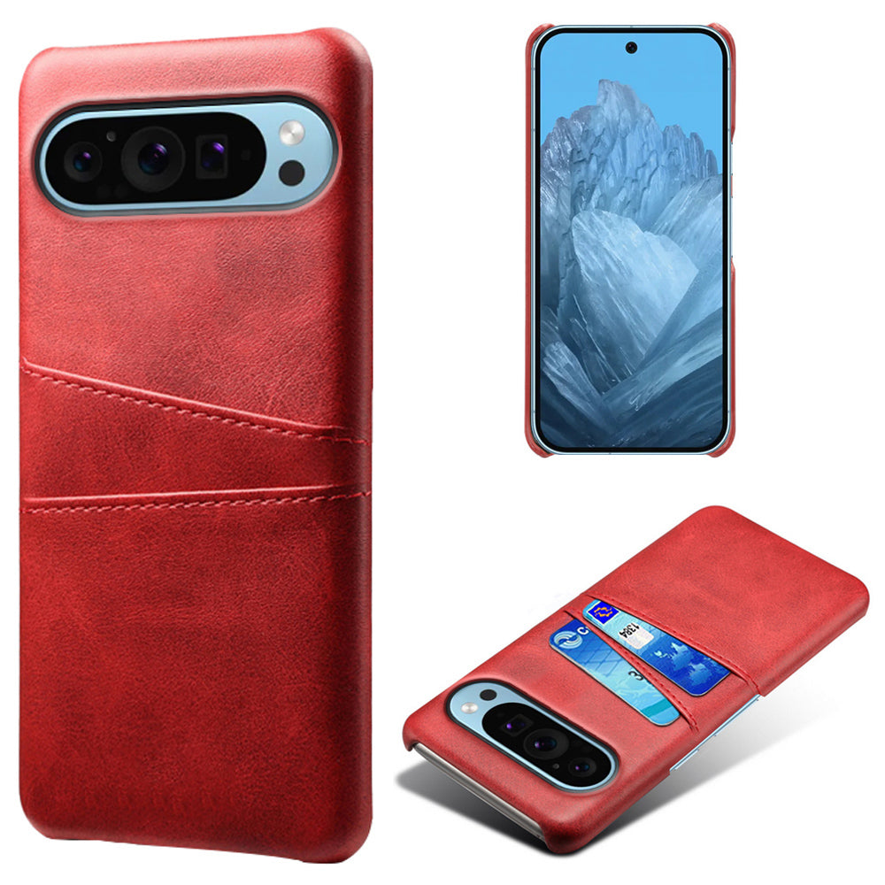 For Google Pixel 9 Phone Case Hard PC Shell with Dual Card Slots For Google Pixel 9 Phone Case Hard PC Shell with Dual Card Slots